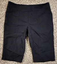 Westbound Black Pull on Shorts. Size: 16 Regular.