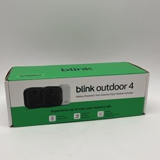 Blink Outdoor 4 Smart Security Camera System 2-Camera Kit 1080p HD Wireless