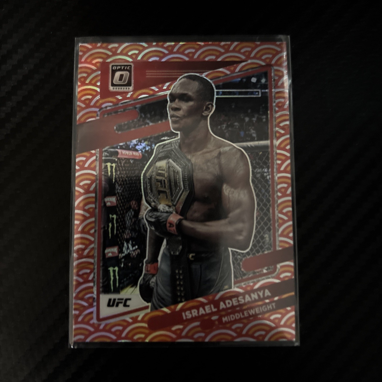 2022 Panini Donruss Optic UFC - Israel Adesanya #6 Photon Prizm