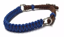 side pull hackamore attachment Royal Blue all size black or brown chinstrap