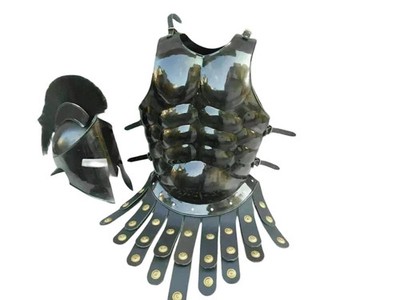 300 Spartan Muscle Armor Cuirass | Roman Warrior Chest Plate 18G Steel Cosplay