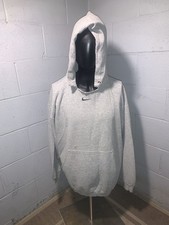 Vintage 90s Y2K Grunge Surf Skate Nike Center Swoosh USA Made Hoodie Sweatshirt