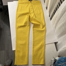 JC & Jo Jeans Women's XL Blue Shimmer Pants Trousers Metallic Casual stretchy