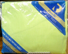 Danville No Iron Green #5 Full Fitted Bottom Sheet 54x75-ONS-Made In USA 1052