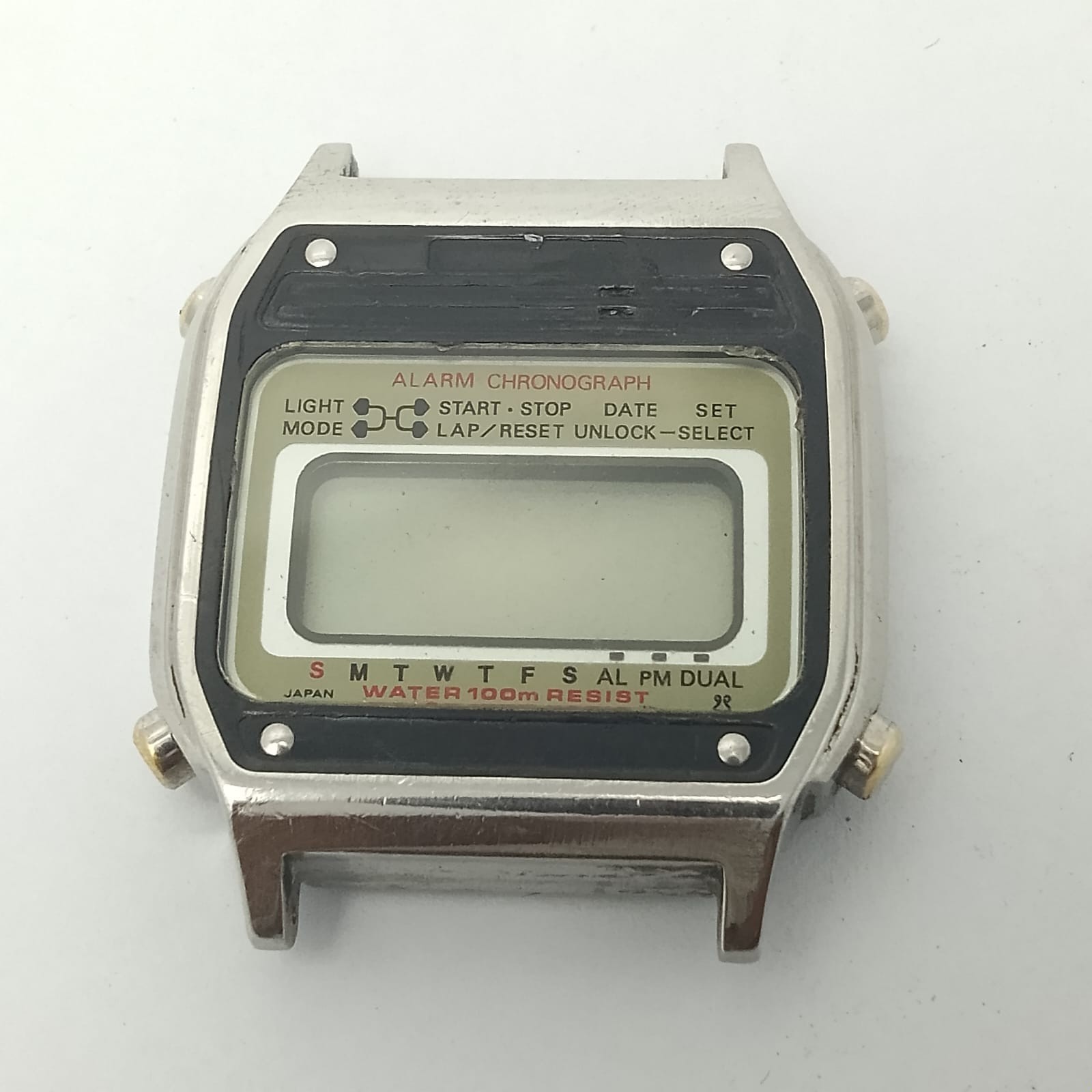 Alba Y486-5020 Quartz Seiko For Alarm Watch Chronograph Parts - vintagewatches.pk