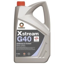 Comma Xstream G40 Antifreeze Rtu 5l XSG40M5L Coolant Antifreeze Long Life Engine