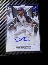 2025 Topps Series 1 - Baseball Stars Autographs Darren Baker #BSA-DB (AU, RC)