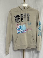 Trademark Brooklyn Cloth Women Gray Pullover Hoodie Medium Pockets