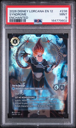 Syndrome - Out for Revenge graded PSA 9 for sale on eBay
