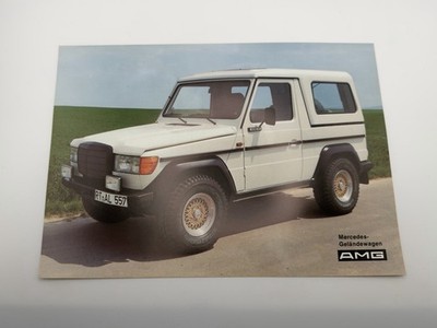 Pre Merger AMG W460 W461 G-Wagon G-Klasse Broschure Catalog Prospekt 280GE