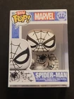 SPIDER-MAN  BITTY POP "BLACK AND WHITE SPIDER-MAN"  "HYPER RARE" VARIANT!!