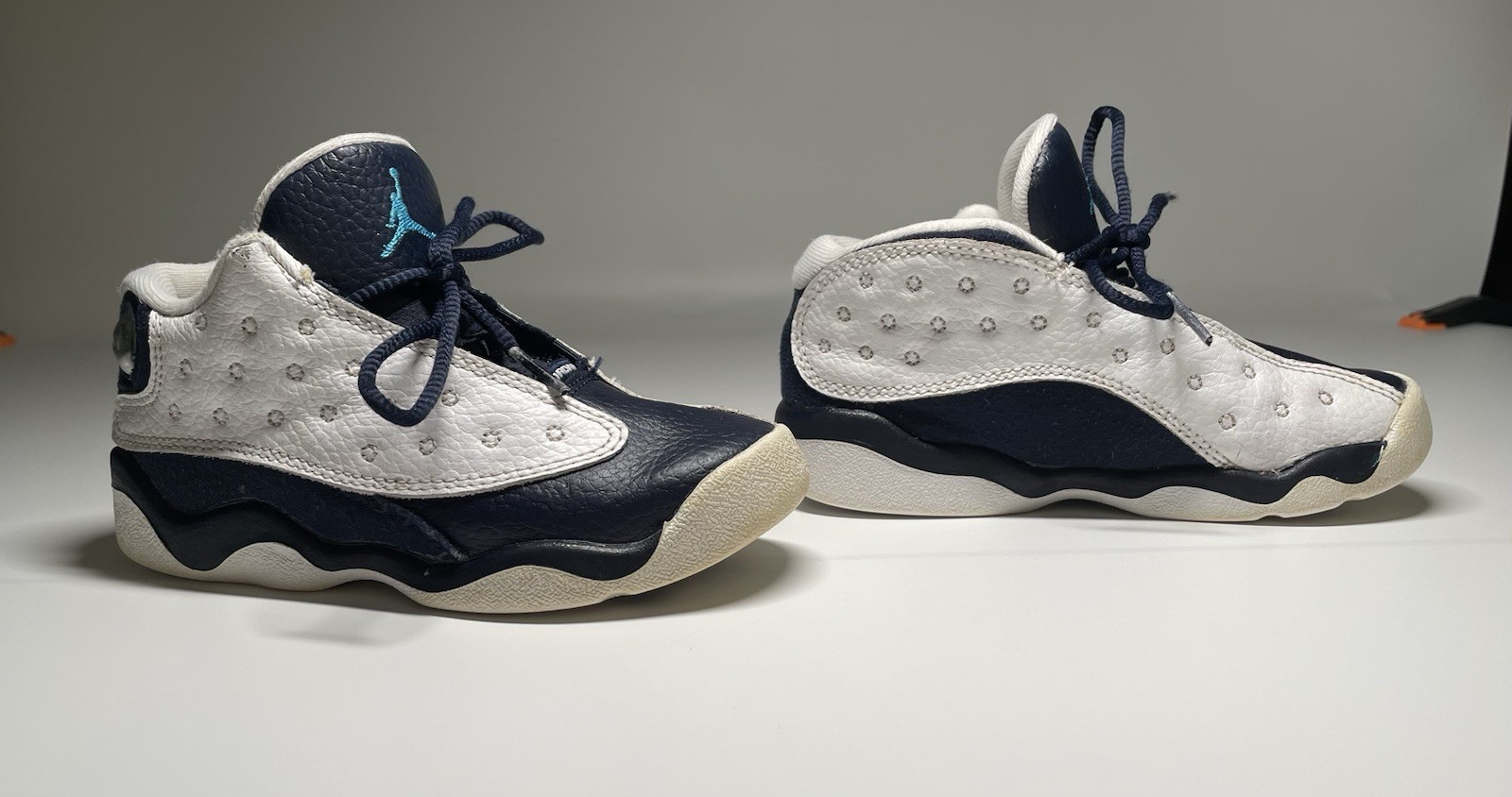 Air Jordan 13 (TD) Retro Toddler Size 9C White Blue Trim DJ3004-144 thumbnail 3