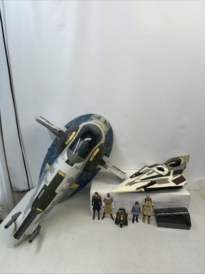 Star Wars Clone Rise of Boba Fett Ultimate Battle Packs Slave 1 Mace Windu R8-b7