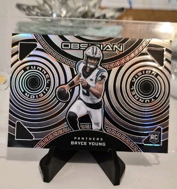 2023 Panini Obsidian Tunnel Vision Bryce Young #1 electric etch orange 23/65