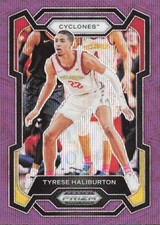 2024 Panini Draft Picks Basketball #65 Tyrese Haliburton Purple Wave
