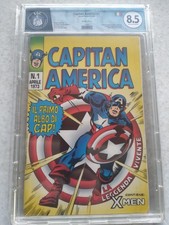 CAPITAN AMERICA N.1  RISTAMPA CORNO 5/1996 SPECIAL EDITION  GRADATO EGC 8.5