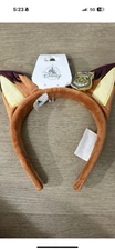 DISNEY PARKS ZOOTOPIA 2 NICK WILDE FURRY EARS HEADBAND 2025 RELEASE, NEW