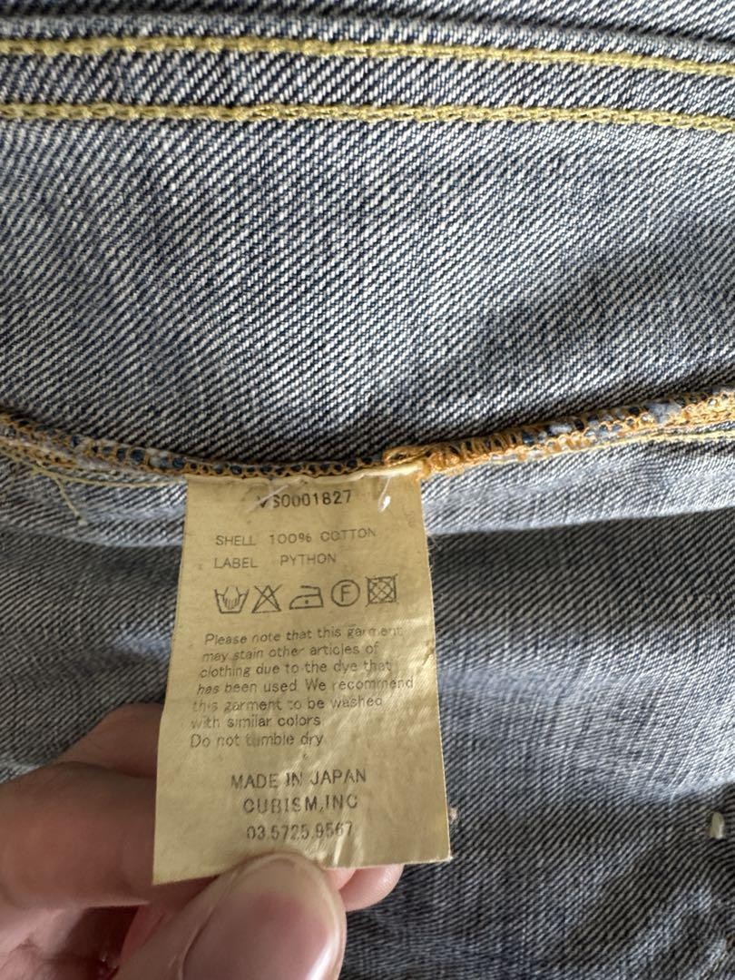 Visvim 101 Jacket Denim Python Tag Size 2 Social … - image 10