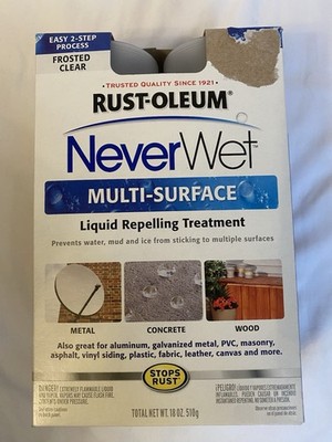 Rust-Oleum NeverWet Multi-Surface 18 oz Frosted Clear Liquid Repelling Spray