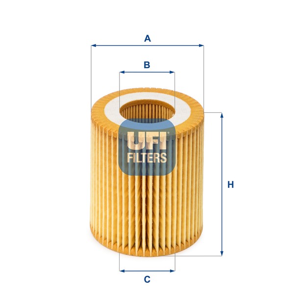 Ufi 25.049.00 ÖLfilter FüR Alfa Romeo, Cadillac, Fiat, Opel, Saab, Suzuki, Opel-image