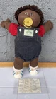 Vintage 1980s Cabbage Patch Kid Doll–African American Boy–Pacifier,Clothes,Shoes