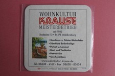 Beer mat BREWERY UNERTL MARKTOBERNDORF from collection