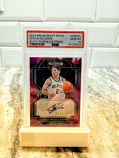 2022-23 Panini Prizm Draft Picks PSA GEM MT 10 Autographs Collin Gillespie 93/99