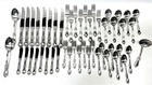 Wild Rose by International Sterling Silver Flatware Set For 8 Service 50 pieces
