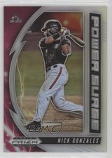 2020 Panini Prizm Draft Picks Power Surge Silver Nick Gonzales #PDP166 5m1