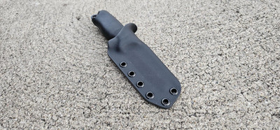 Varusteleka Skrama 80 kydex sheath, TACO 1.0 style Sheath (BK)