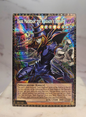 Dark Magician the Pharaoh's Servant *ENGLISH* Grand Master Starlight Overframe