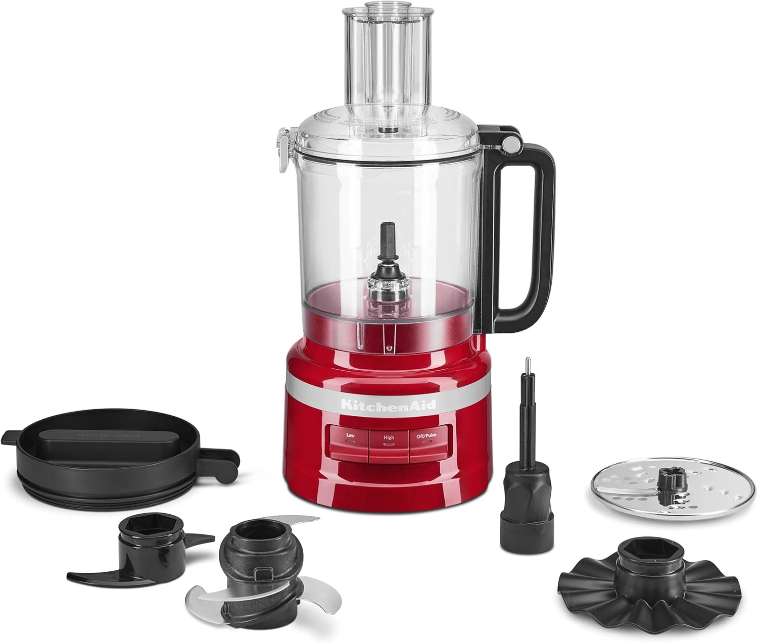KitchenAid 9 Cup Food Processor Empire Red - KFP0921ER 2 Speed