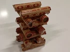 Lincoln wheat pennies - 14 rolls of 50 each, unsearched