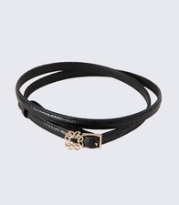 Elie Saab X Hm Narrow Leather Belt Black - Small - Confirmed Elie Saab X Hm Narrow Leather Belt Black - Small - Confirmed
