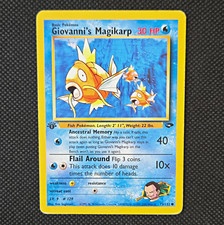 Giovanni's Magikarp Gym Challenge 73/132 Common 1st Ed EN