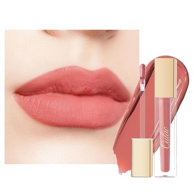 Oulac Flüssiger Matt Lippenstift, Nackter Pfirsich Lippenstifte, Langanhaltend