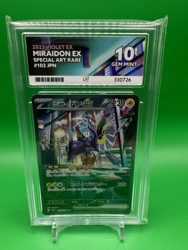 Miraidon ex 102/078 sv1v Violet ex Ace Grading Gem Mint 10 Japanese Pokemon