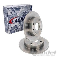 2X Ackoja Bremsscheiben 211Mm Voll Vorne Passend FüR Daihatsu Cuore Trevis | A55