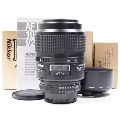 Nikon AF Micro NIKKOR 105mm f/2.8 D Objektiv [Top Mint] #5420J