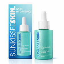 Sunkissed Skin Hydrating Serum Hyaluronic Acid Deeply Hydrate 90% Natural Vegan