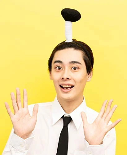 Clearstone POP UP Cosplay Halloween Topknot Headband Unisex Blackfrom JP - Image 4 of 4