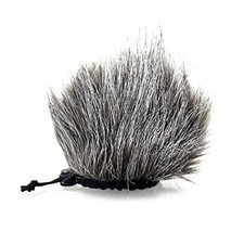 Furry Microphone Windscreen Wind Muff Compatible with Portable Digital audio ...