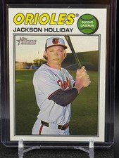 Jackson Holliday 2026 Topps Heritage Alternate Banner Variation #218 - Orioles