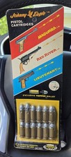 VINTAGE JOHNNY EAGLE MAGUMA RED RIVER LIEUTENANT PLASTIC TOY BULLETS MOC OSS