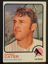 1973 Topps #317 Danny Carter RED SOX