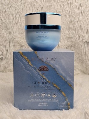 Below Zero Glacier Ice Age Defying Cooling Mask RETAIL $850!!