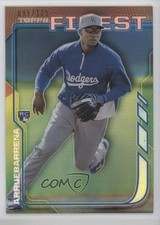 2014 Topps Finest Blue Refractor 95/125 Erisbel Arruebarrena #76 hg6