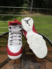 Nike Air Jordan 9 Retro Gym Red 302359-160 2019 GS Size 7y Pre-Owned
