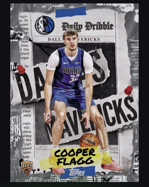 2025-26 TOPPS NBA Daily Dribble Silver Rookie-COOPER FLAGG(TOPPS NBA DigitaICard