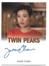 2025 Twin Peaks Log Lady Chronicles Joan Chen Autograph Card Jocelyn Auto